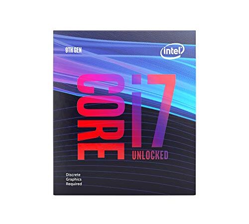 Intel Core i79700Kf Processeur 3, 6 GHz Boîte 12 Mo Smart Cache Processeurs Core i7 de 9E Génération, 3, 6 GHz, LGA 1151 (Emplacement H4), PC, 14 nm, i79700Kf