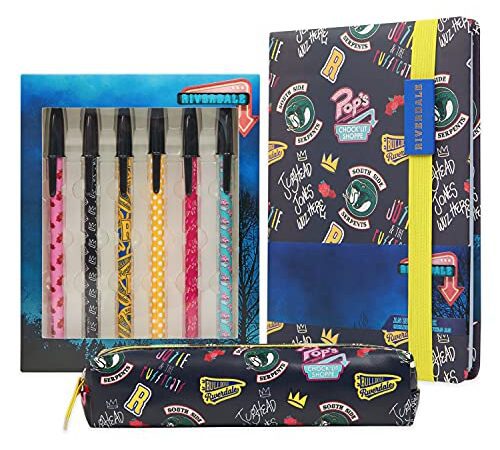 Riverdale Carnet de Notes Fournitures Scolaires Kawaii Carnet A5 Trousse & Stylo Cadeau Ado Fille