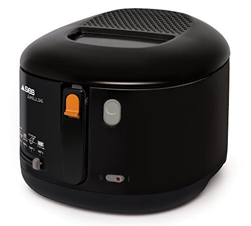 Seb FF160800 Simply One Friteuse Compacte avec Thermostat Noir