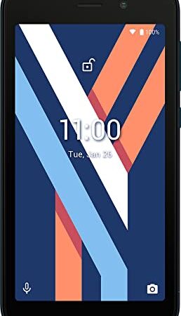 Wiko Y52 Smartphone débloqué 4G (Ecran 5" - 16 Go Extensible à 64 Go - Batterie 2020 mAh - Double Nano-SIM) Deep Blue