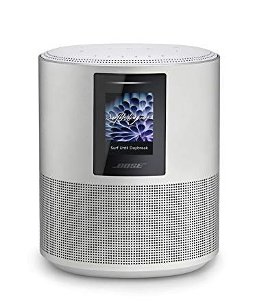 Bose Home Speaker 500 Enceintes avec Alexa d’Amazon intégrée Luxe Silver