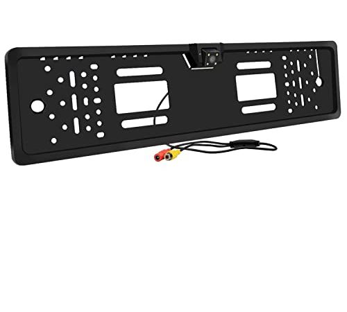 Caméra de recul de stationnement en Voiture, Angle de visualisation de 170 ° Système d'aide au stationnement en Marche arrière avec Plaque d'immatriculation Vue arrière et étanche à la poussière