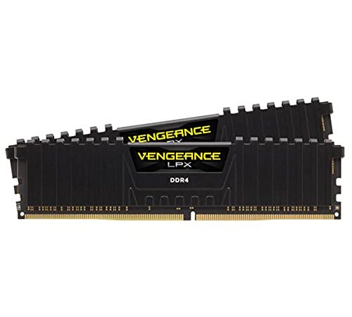 Corsair VENGEANCELPX16GB (2 x 8 Go) DDR4 3600 (Pc4-28800) C181.35V Mémoire de Bureau Noir