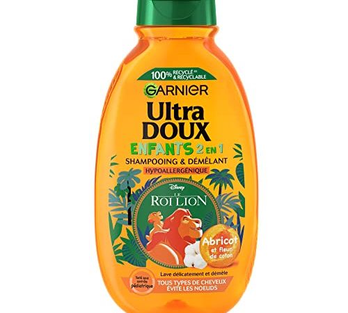 Garnier Ultra Doux Disney Roi Lion Shampooing Démêlant abricot kids 300 ml