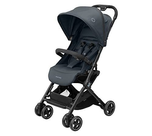 Maxi-Cosi Lara 2, Poussette canne ultra compacte, pliage facile, compatible cosis, de la naissance à 4 ans (0-22 kg), Essential Graphite