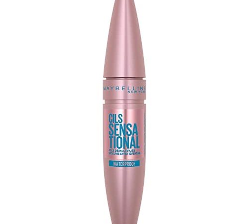 Maybelline New York - Mascara Volume Waterproof - Cils Sensational - Noir - 9,4 ml