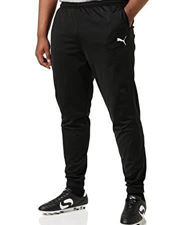 PUMA Homme Liga Sideline Poly Core Pantalons, Puma Black-puma White, M EU