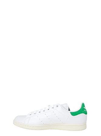 adidas Stan Smith, Baskets Homme, FTWR White Green Off White, 42 EU