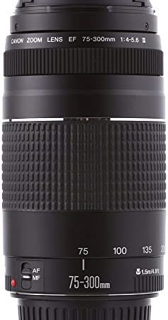 Canon EF 75-300mm f/4.0-5.6 III Objectif [Ancien Modèle]