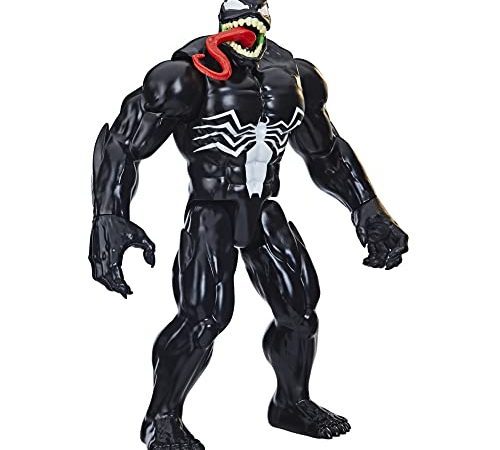 Hasbro Marvel Spider-Man Titan Hero Series, Figurine de Collection Deluxe Venom de 30 cm, Jouets pour Enfants à partir de 4 Ans