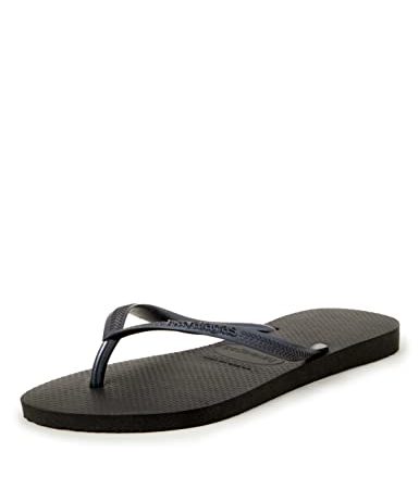 Havaianas Slim, Tongs Femme - Noir (Noir 0090), 39/40 EU