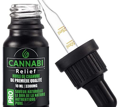 Huile véritable de chanvre Cannabi Relief | Légendaire et authentique | Fabriqué aux Pays-Bas - 10 ml