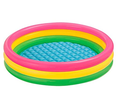 Intex - 57107NP - Pataugette Ronde Rainbow