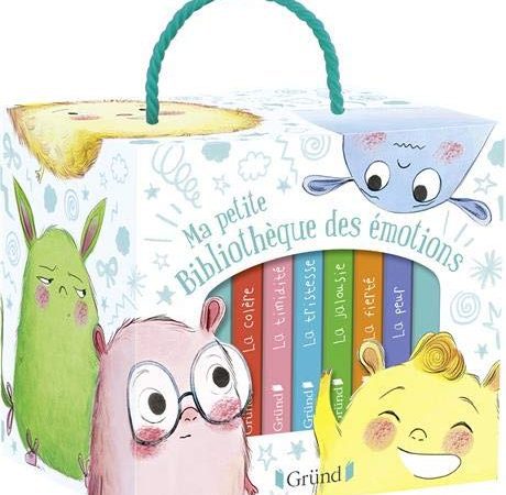 Ma petite bibliothèque des émotions – Coffret 6 albums jeunesse tout-carton – À partir de 2 ans