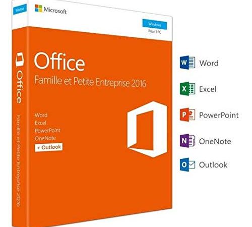 Microsoft Office Famille et Petite Entreprise 2016 | PC | Box