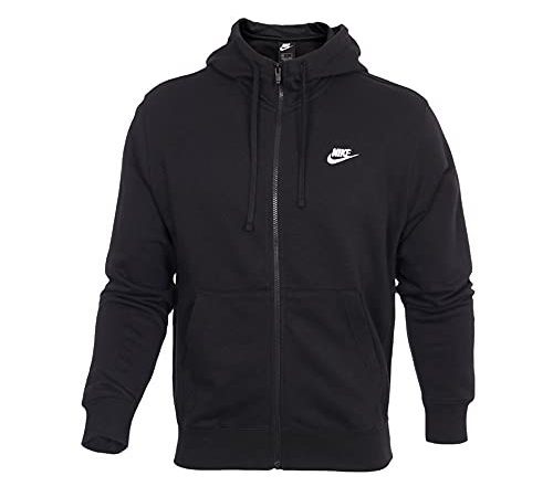 Nike Club Sweat à Capuche Black/Black/White M