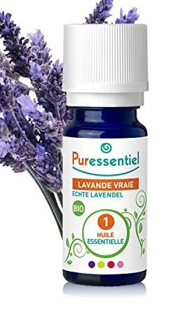 Puressentiel - Huile Essentielle Lavande Vraie - Bio - 100% pure et naturelle - HEBBD - 10 ml (lot de 1)