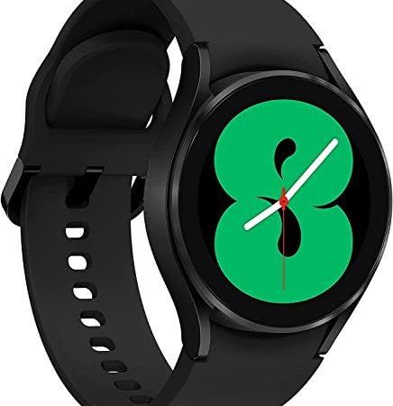 Samsung Galaxy Watch4 Montre Intelligente avec Suivi de la santé, Suivi de Fitness, Batterie Longue durée, Bluetooth, 40 mm, Noir