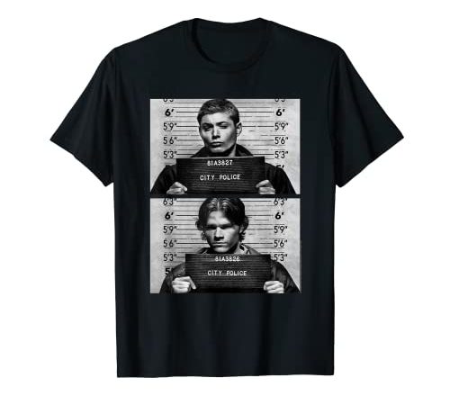 Supernatural Winchester Mugshots T-Shirt