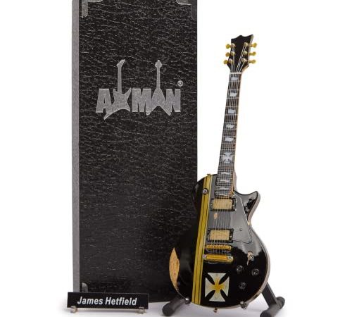 Axman James Hetfield (Metallica) - Réplique de guitare miniature