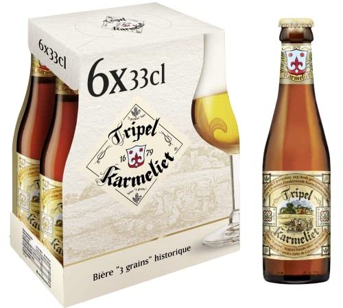 Bière Tripel Karmeliet 8.4% Pack 6 Bouteilles 33cl
