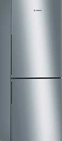 Bosch électroménager KGV33VLEAS - Réfrigérateur congélateur bas, pose libre, 288L - Froid brassé - L 60cm x H 176cm - Inox