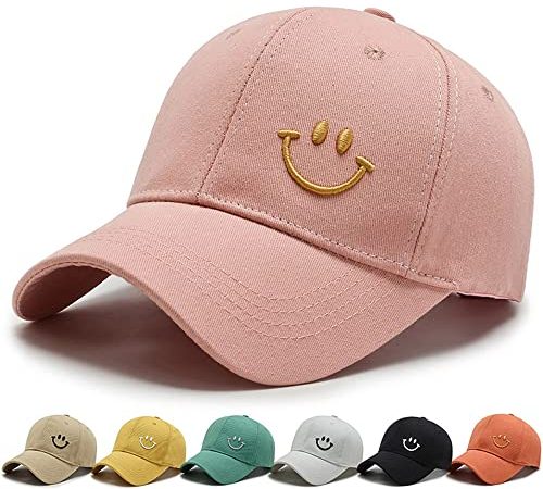 Casquette de Baseball Homme Femme Respirante Légère Réglable Anti-Soleil Cap Baseball Caps Unisex Golf Hat Camping Badminton Tennis Sport Cap de Soleil (Rose)