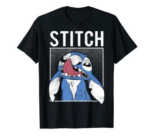 Disney Lilo & Stitch Framed Stitch Portrait T-Shirt