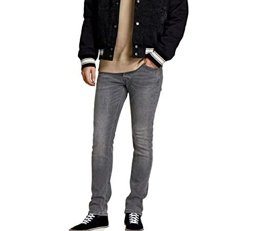 Jack & Jones JJIGLENN Jjoriginal NA 039 Noos Jeans, Gris Denim, 34W x 32L Homme