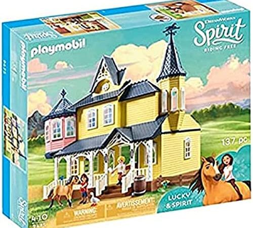 Playmobil 9475 Maison de Lucky- Spirit - Au Galop en Toute liberté- Spirit - Au Galop en Toute liberté- Spirit Cheval