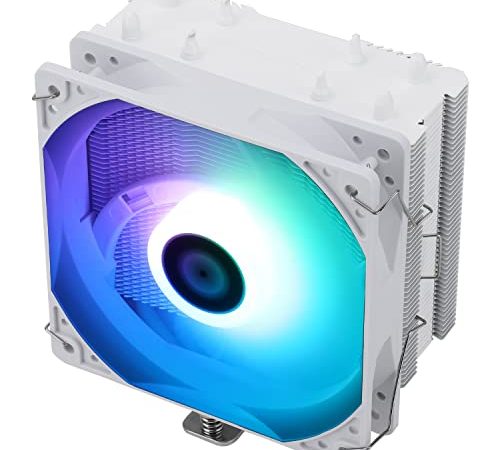 Thermalright Assassin X 120 SE Refroidisseur d'air pour processeur blanc, TL-C12C PWM Refroidisseur de processeur à ventilateur silencieux avec, pour AMD AM4 AM5/Intel LAG 1700/1150/1151/1200