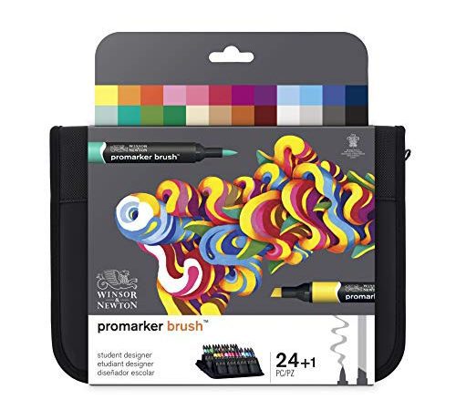 Winsor & Newton Promarker Brush Trousse X24 Etudiant Designer