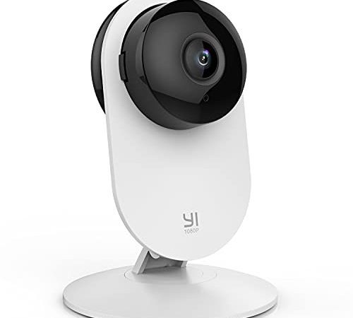 YI Camera Surveillance Wifi Intérieur 1080P Caméra IP Avec Enregistrement Camera Maison pour Bébé/Animal de Compagnie Suivi de Mouvement, Détection Sonore, Audio Bidirectionnel